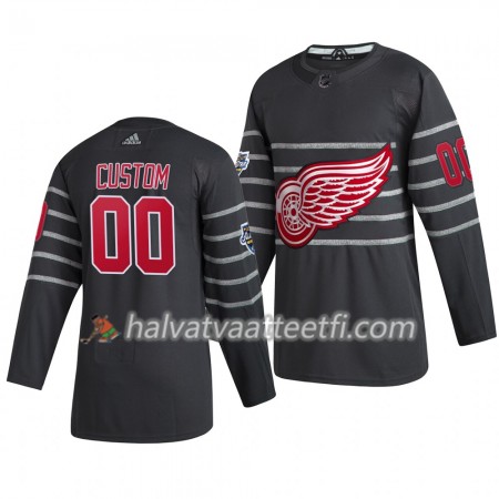 Miesten NHL Detroit Red Wings Pelipaita Custom Harmaa 2020 NHL All-Star Adidas Authentic